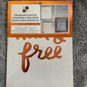 Frameable Quotes variety pack 8x10 in